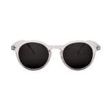 Kristall Lese-Sonnenbrille – rund, glänzend &amp; umwerfend
