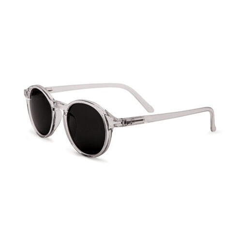 Kristall Lese-Sonnenbrille – rund, glänzend &amp; umwerfend